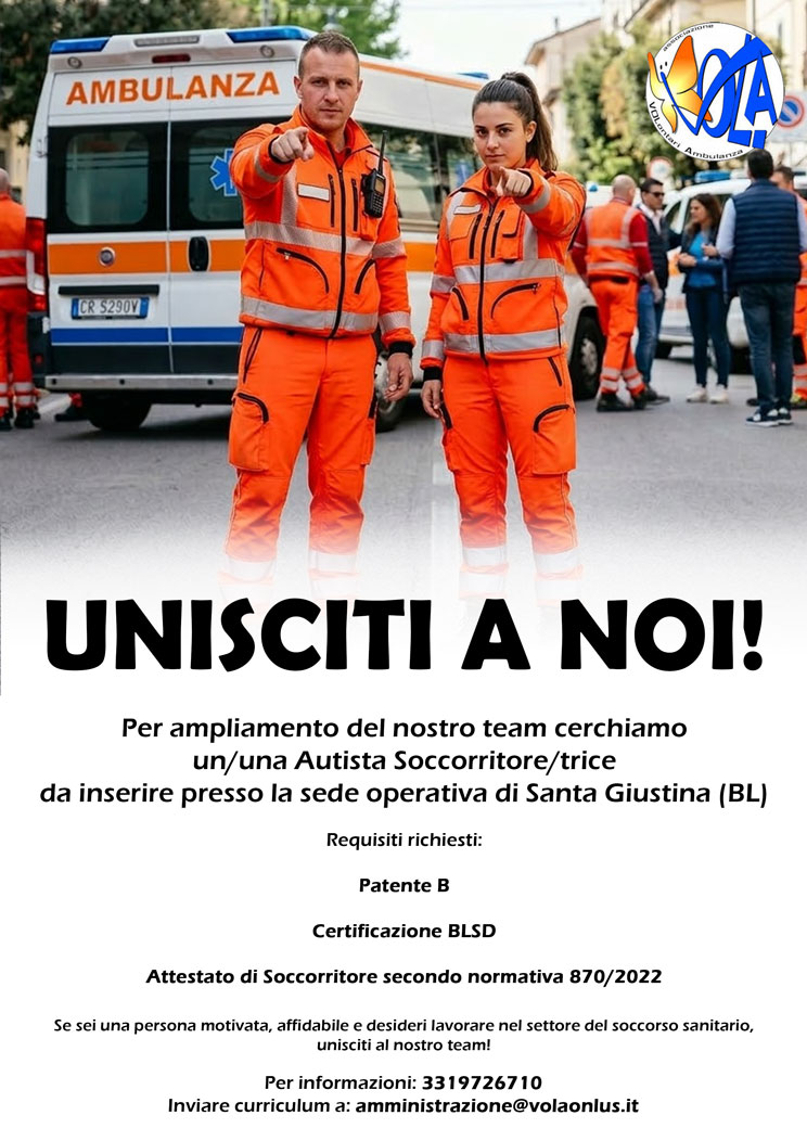 RICERCA SOCCORRITORE